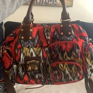 MZ Wallace Clara Ikat satchel